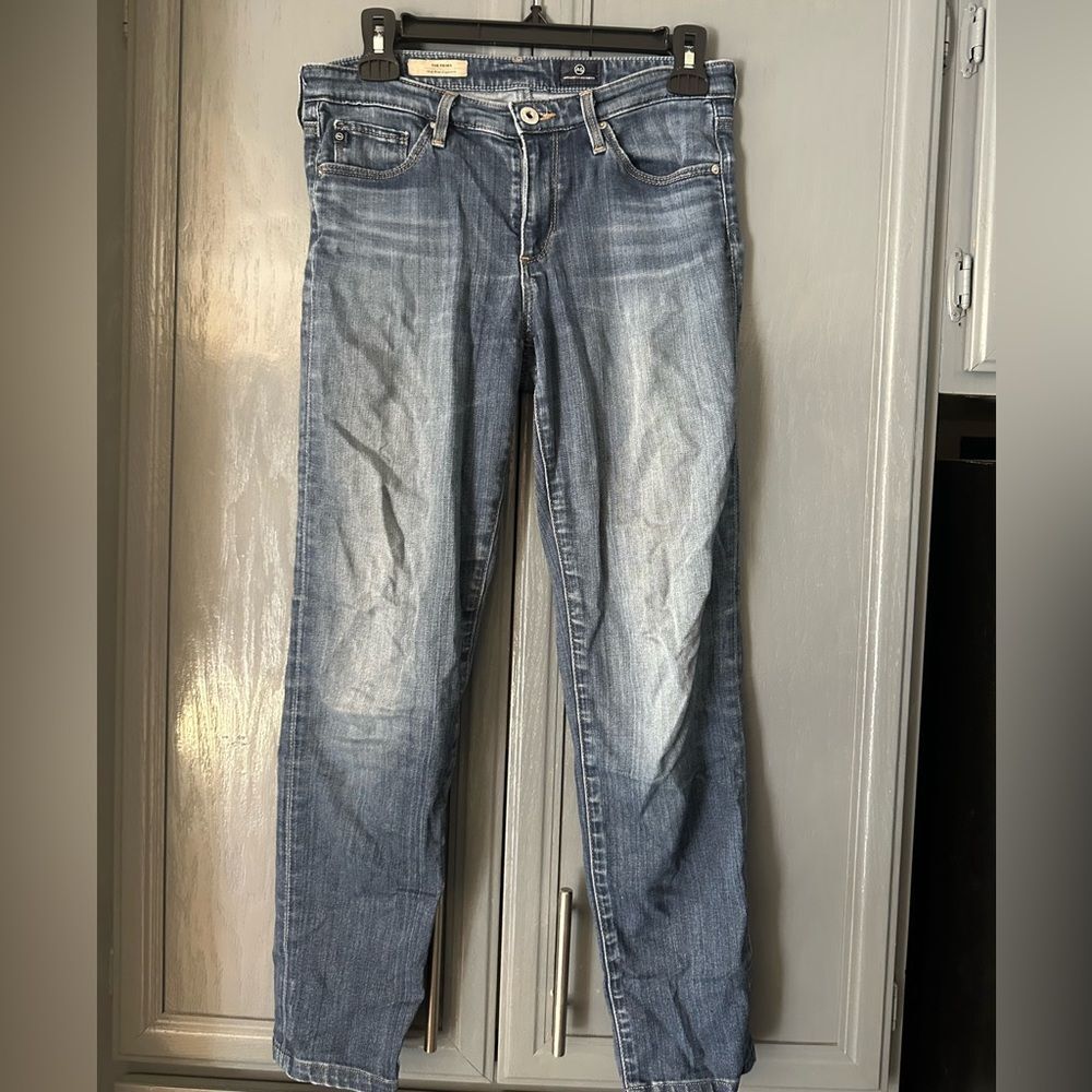 AG Adriano Goldschmied The Prima Mid Rise Cigarette Skinny Jeans 26R - Picture 4 of 7